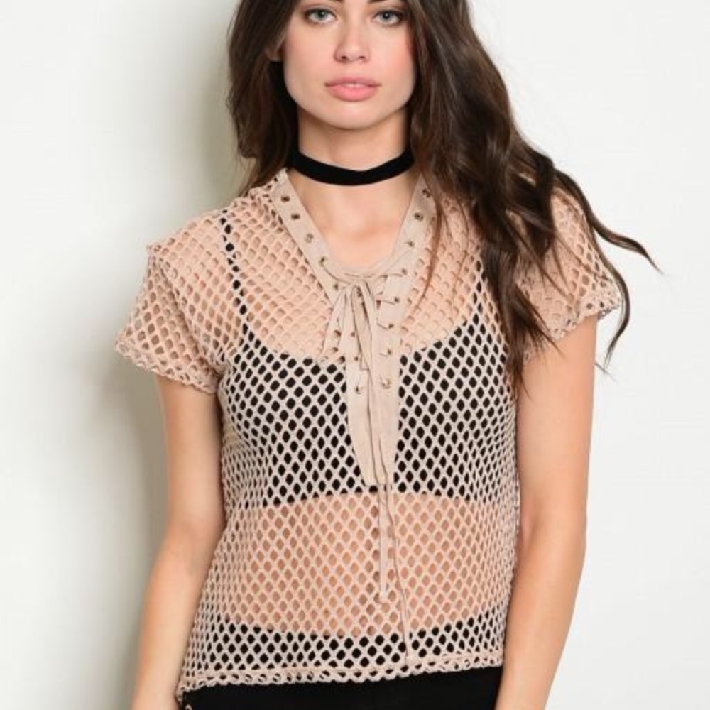 Mesh top 50% off sale